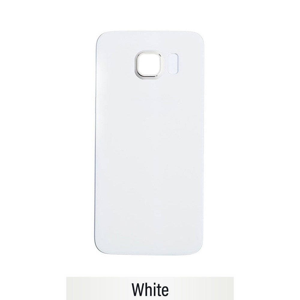 Red Rear Cover Glass For Samsung Galaxy S6 Edge G925F-White Red Rear Cover Glass For Samsung Galaxy S6 Edge G925F-White